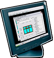 Caliburn FUSION 'Item Entry' screen grab on a flatscreen monitor